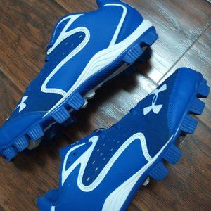 UNDER ARMOUR/AUTHENTIC/MEN'S/ SKETCHERS/SIZE 10.5/BLUE/FOOTBALL/